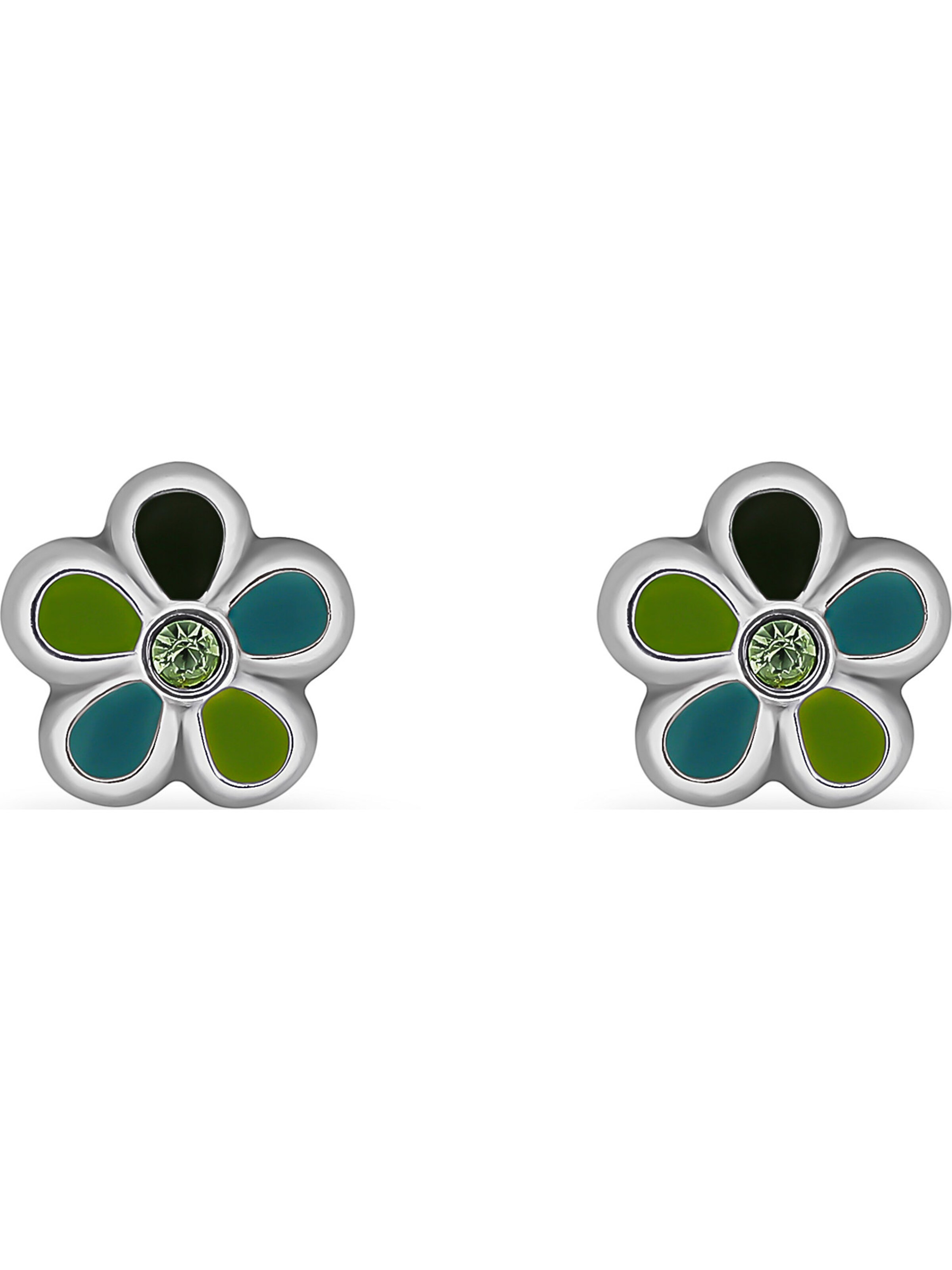 FAVS Earrings in Green: front