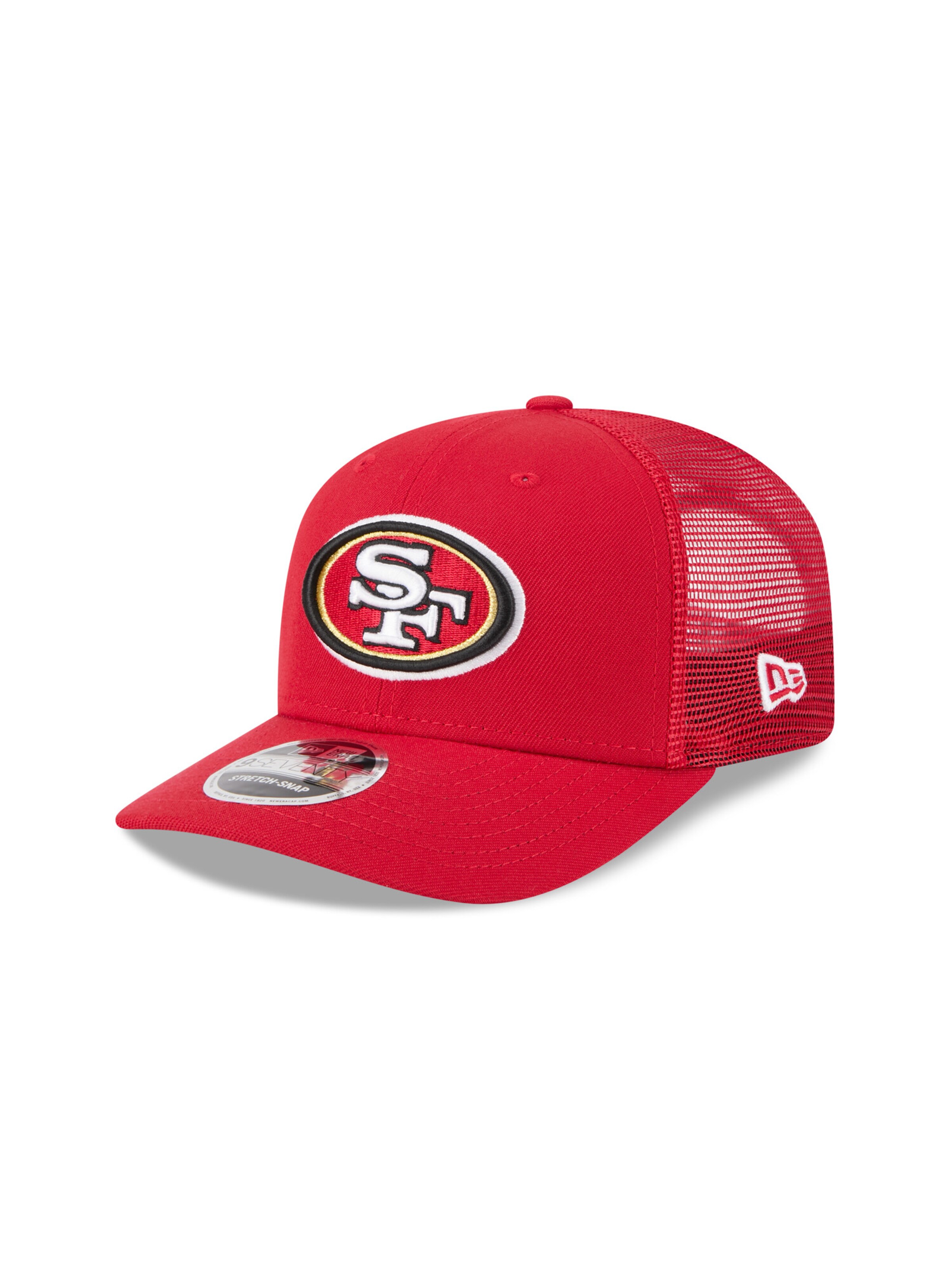 NEW ERA Athletic Cap '9SEVENTY San Francisco 49ers' in Red: front