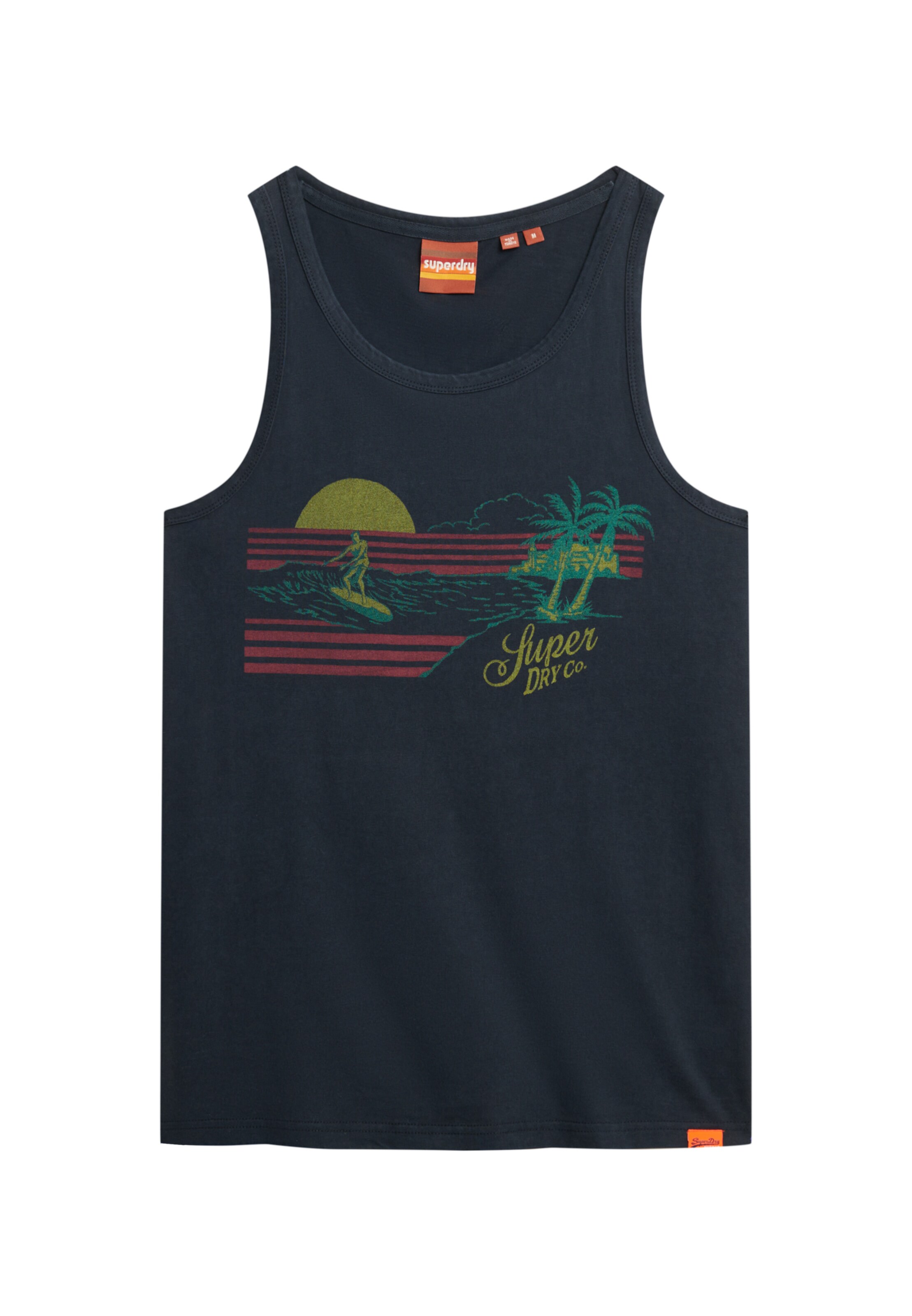 Superdry Shirt in Blauw: voorkant