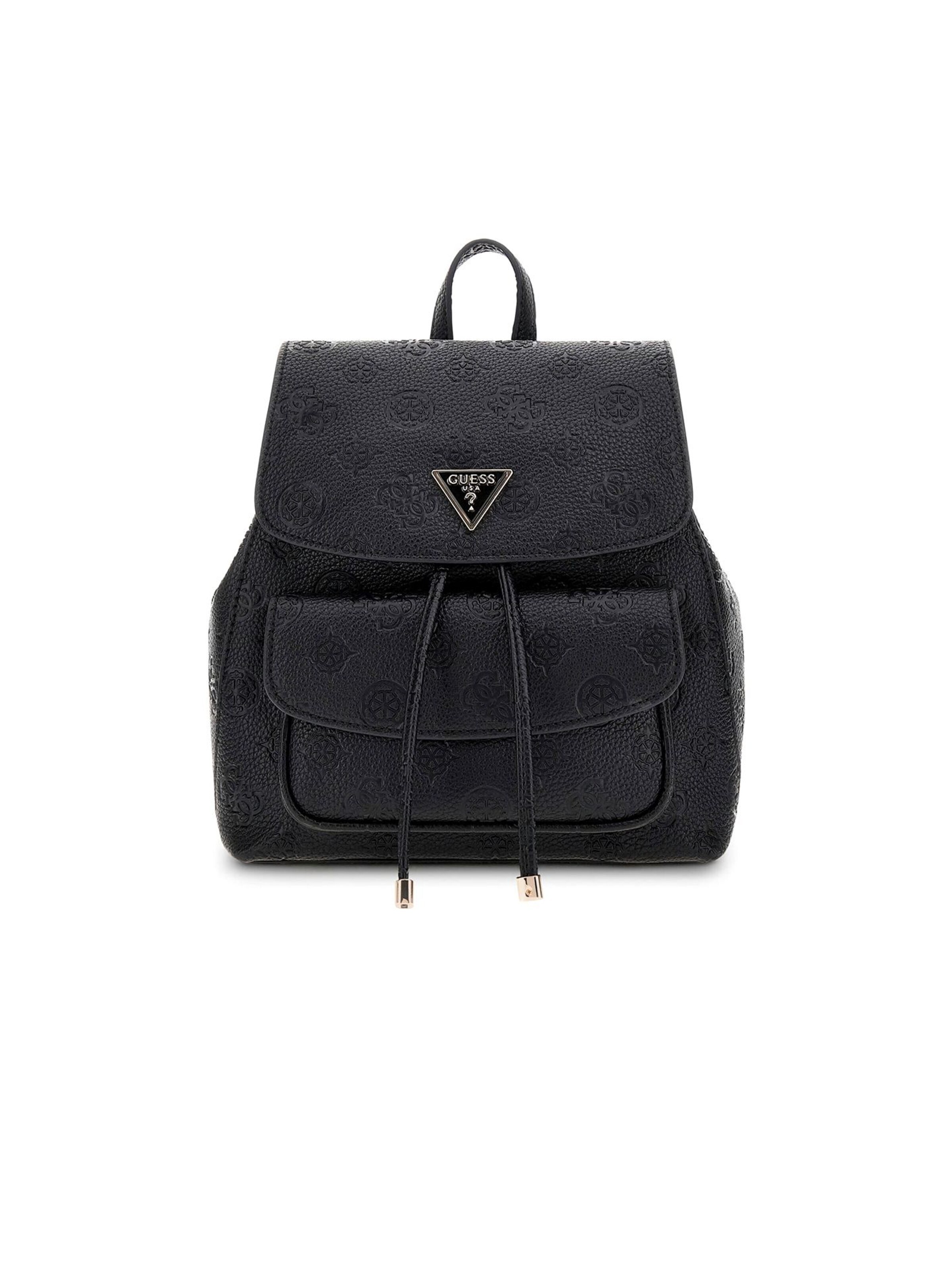 GUESS Rucksack 'Cresidia'‌‌‌ in Schwarz: Vorderseite