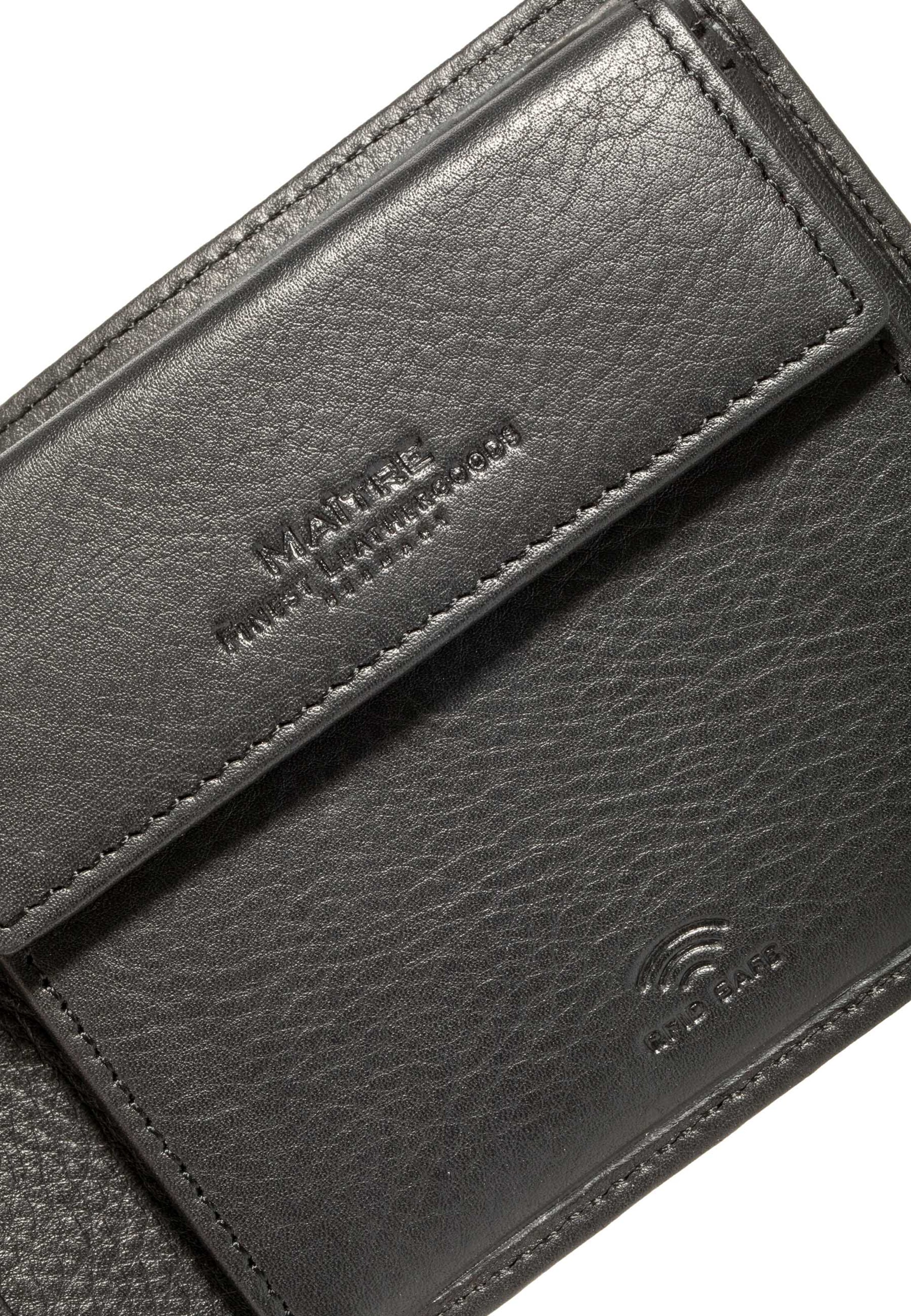 Maître Portemonnee 'Baar Gandolf' in Zwart