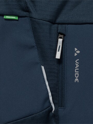 VAUDE Regular Athletic Pants 'KD Wintry P' in Blue