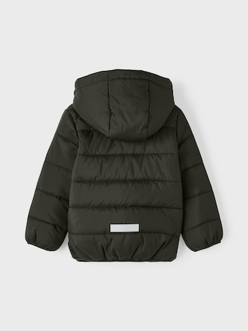 NAME IT Winter Jacket 'Memphis' in Green