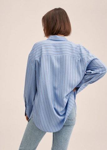 MANGO Bluse 'patrick' in Blau