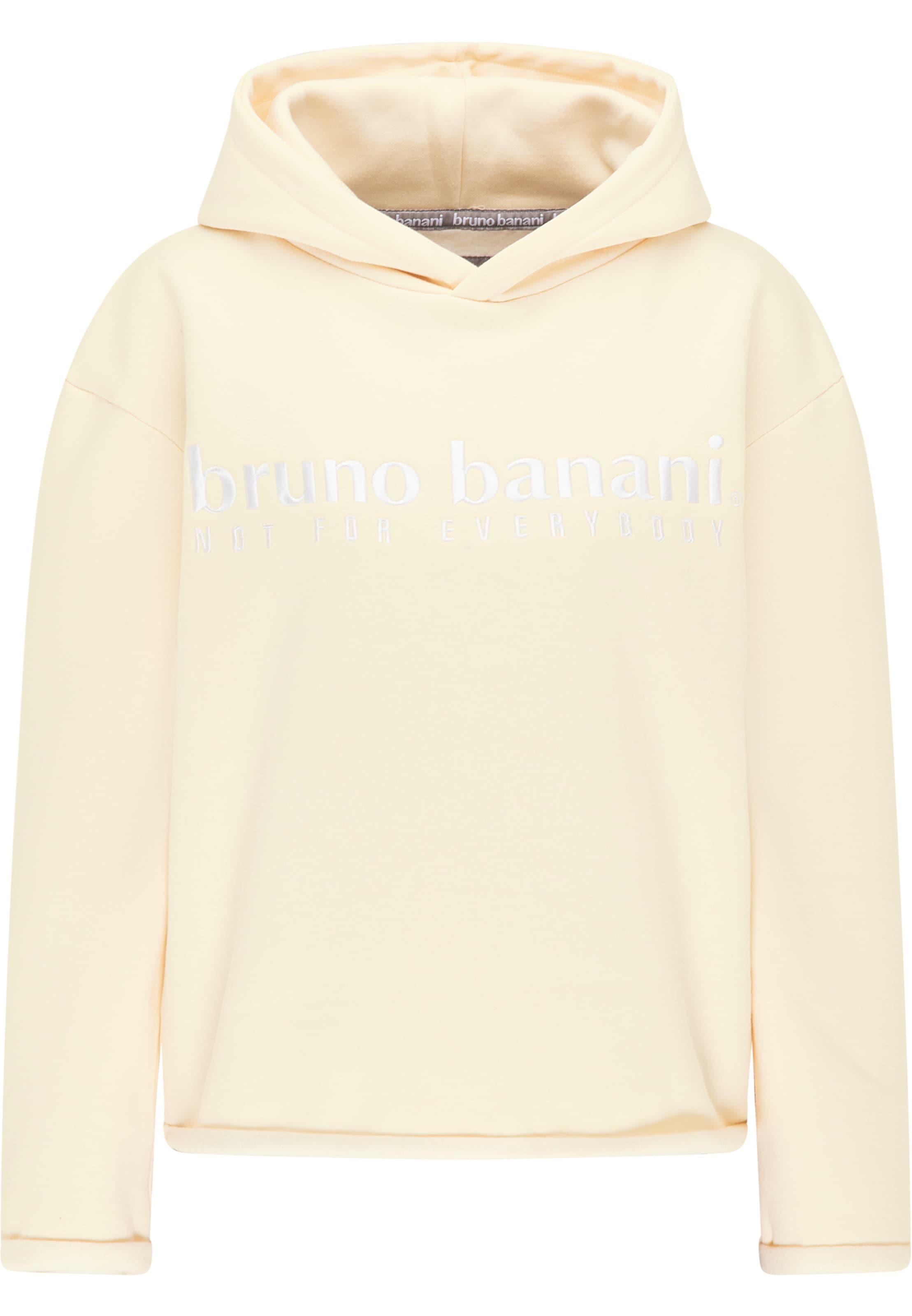 Sweat-shirt 'Ross' Bruno Banani en beige : devant
