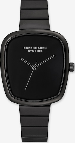 Copenhagen Studios Uhr in Schwarz: Vorderseite