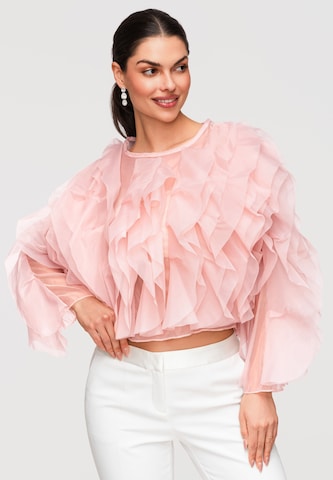 Ombre Blouse in Pink