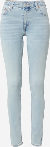 WEEKDAY Skinny Jeans in Blue: front