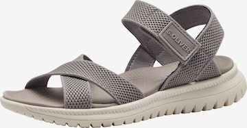 s.Oliver Sandals in Beige: front