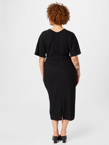 Rochie 'Liliane' de la ABOUT YOU Curvy pe negru