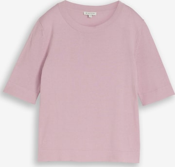 TOM TAILORPulover - roza boja: prednji dio