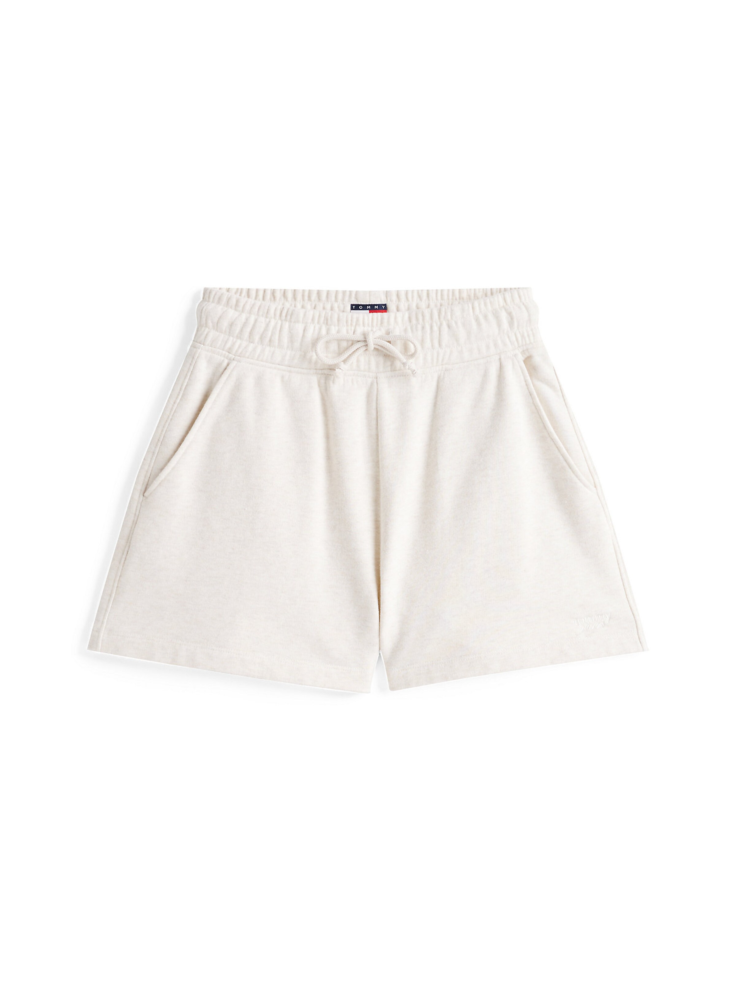 Loosefit Pantalon Tommy Jeans en beige : devant