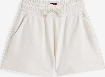 Tommy Jeans Trousers in Beige: front