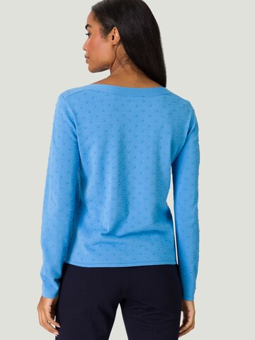 zero Pullover in Blau