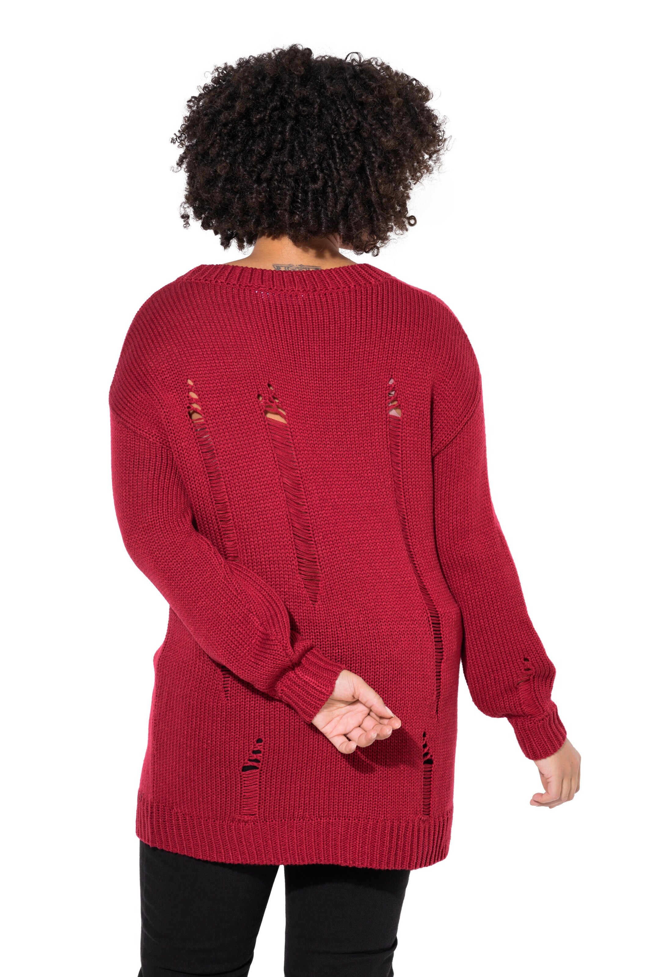 Angel of Style Pullover in Rot
