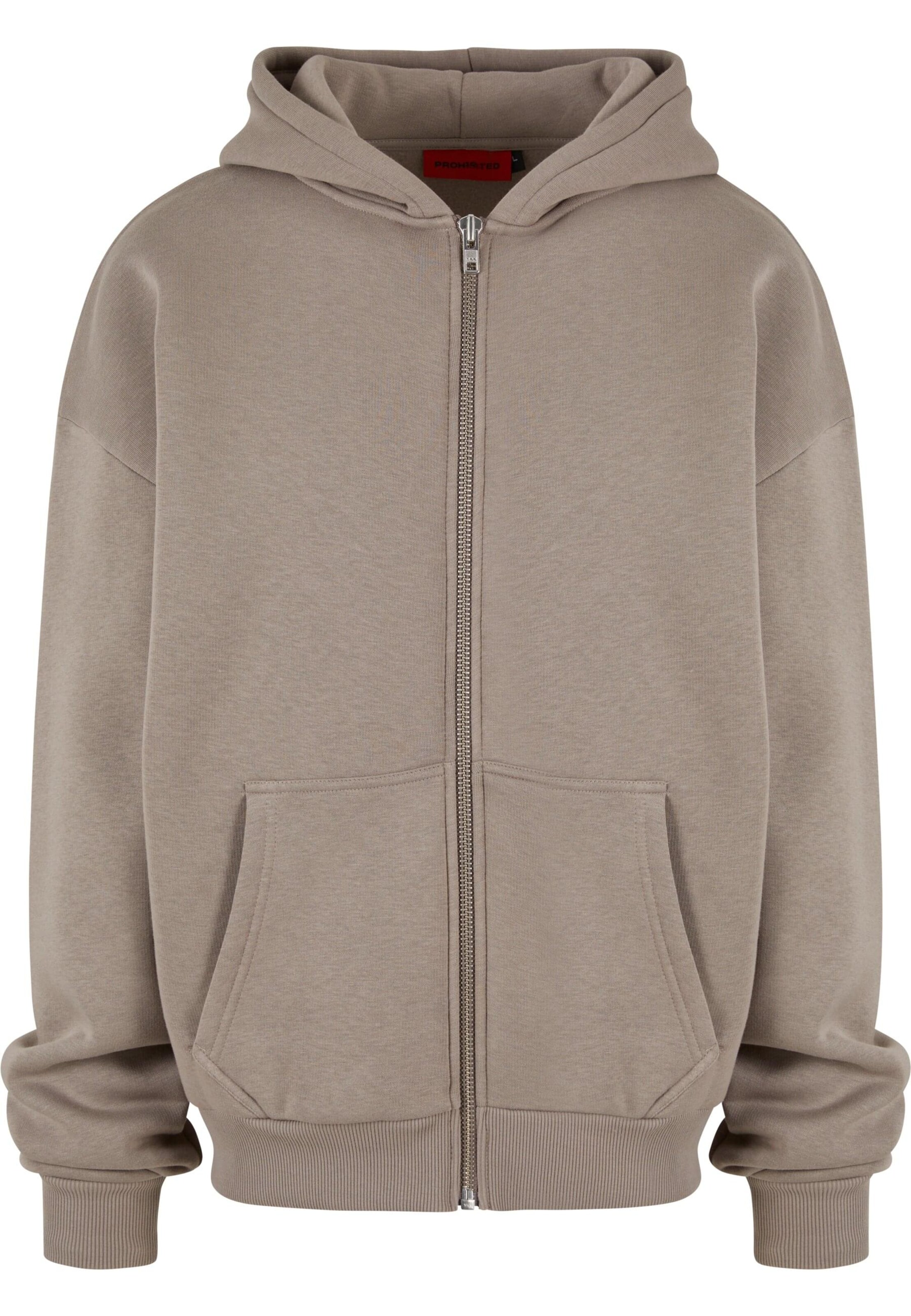 Prohibited Mikina '10119' – šedá: přední strana