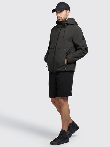 khujo Jacke 'Eldon' in Schwarz