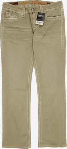 Rock Revival Jeans in 32 in Beige: front