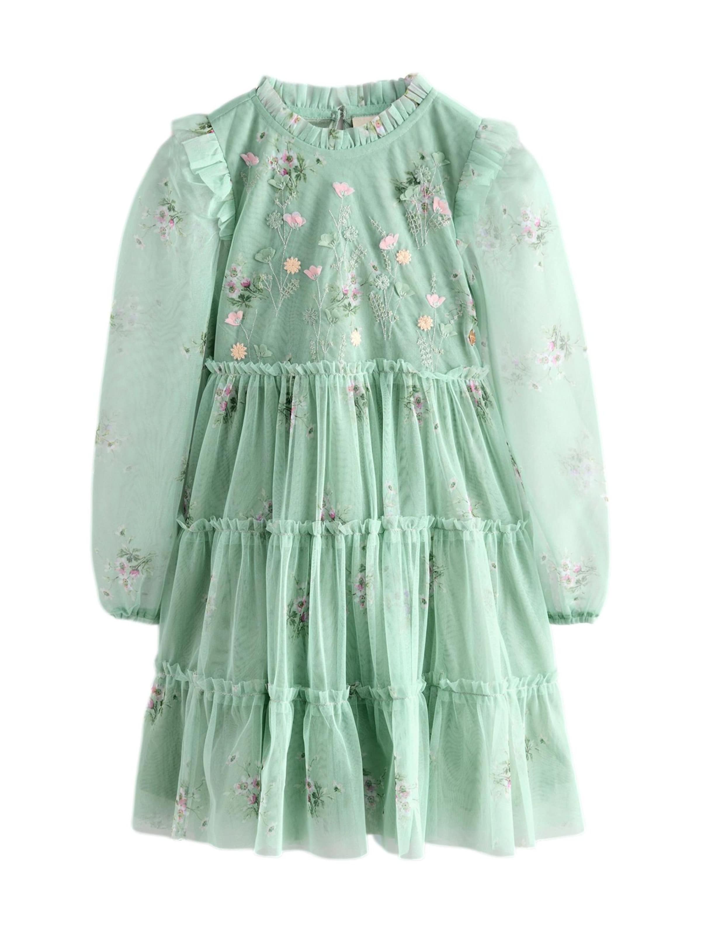 LAURA ASHLEYHaljina - zelena boja: prednji dio