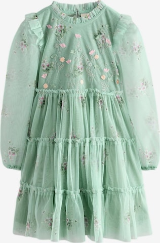 LAURA ASHLEY - Vestido em verde: frente