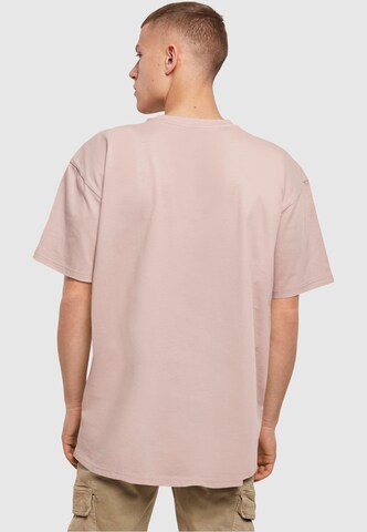MT Upscale Shirt 'God Loyalty Love' in Roze