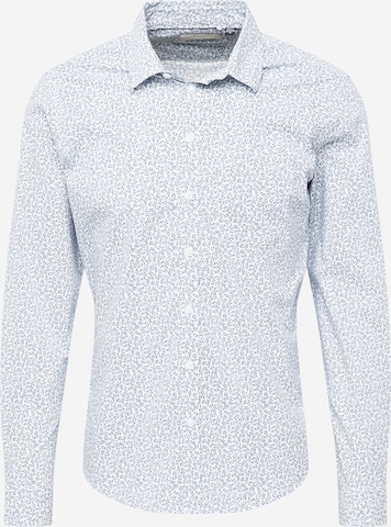 BLEND Regular fit Button Up Shirt in White: front