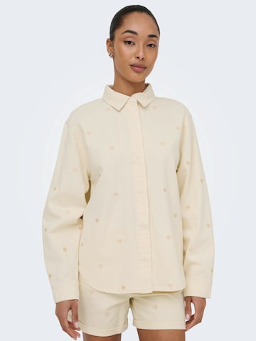 Bluză 'ONLVERA' de la ONLY pe bej