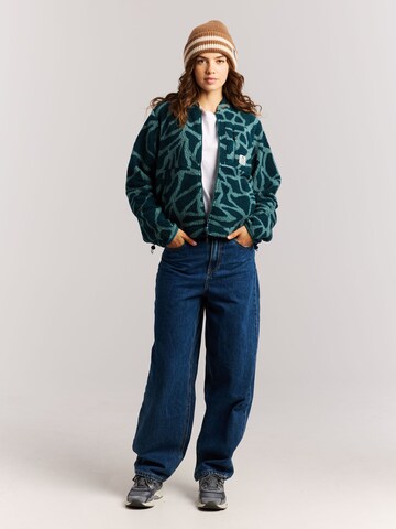 PROTEST Fleece Jacket 'PRTResist' in Blue