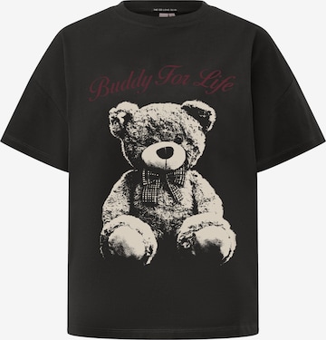 QS - Camiseta en negro: frente