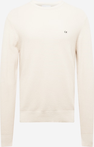 Pullover di Calvin Klein in beige: frontale