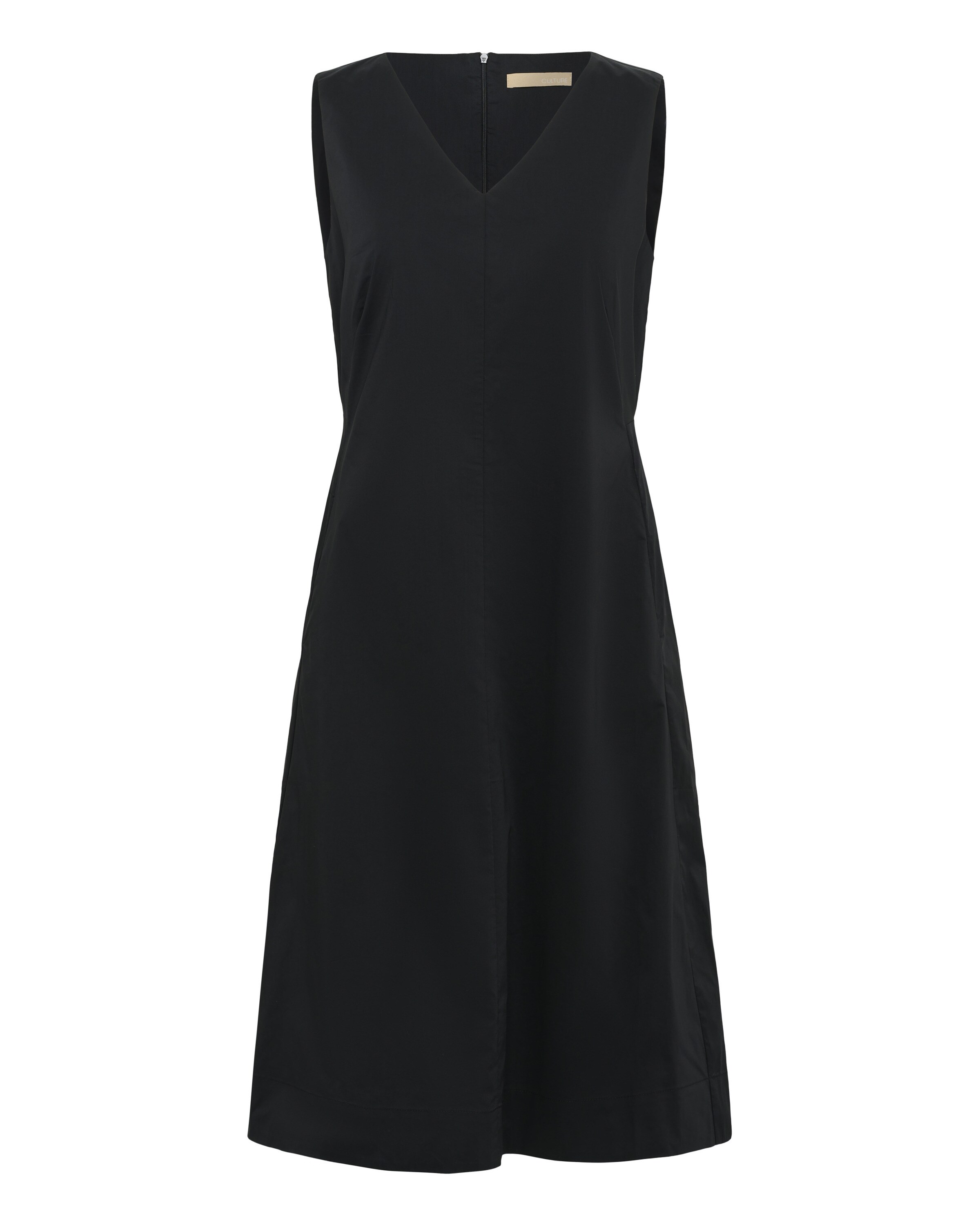 CULTURE Jurk 'Novi Antoinett' in Zwart: voorkant