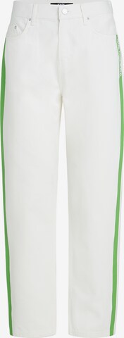 Loosefit Jeans di Karl Lagerfeld in bianco: frontale