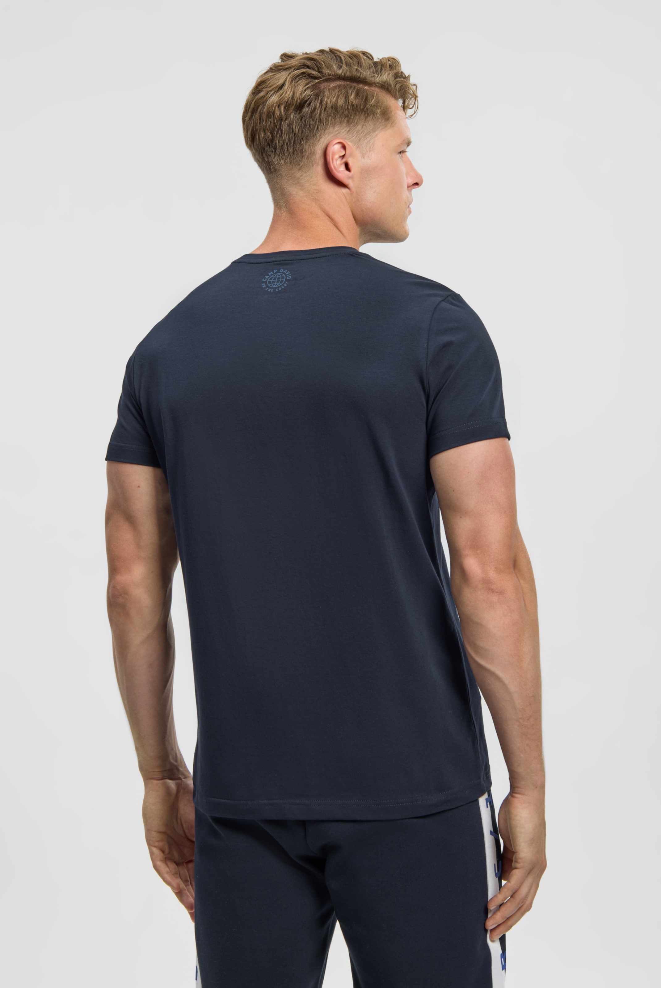 CAMP DAVID Shirt in Marine Blue | ABOUT YOU