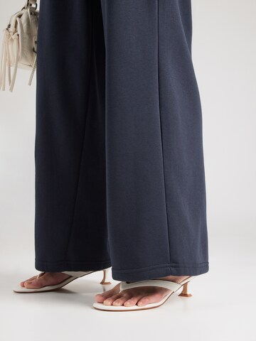 PIECES Wide leg Pants 'PCCHILLI' in Blue