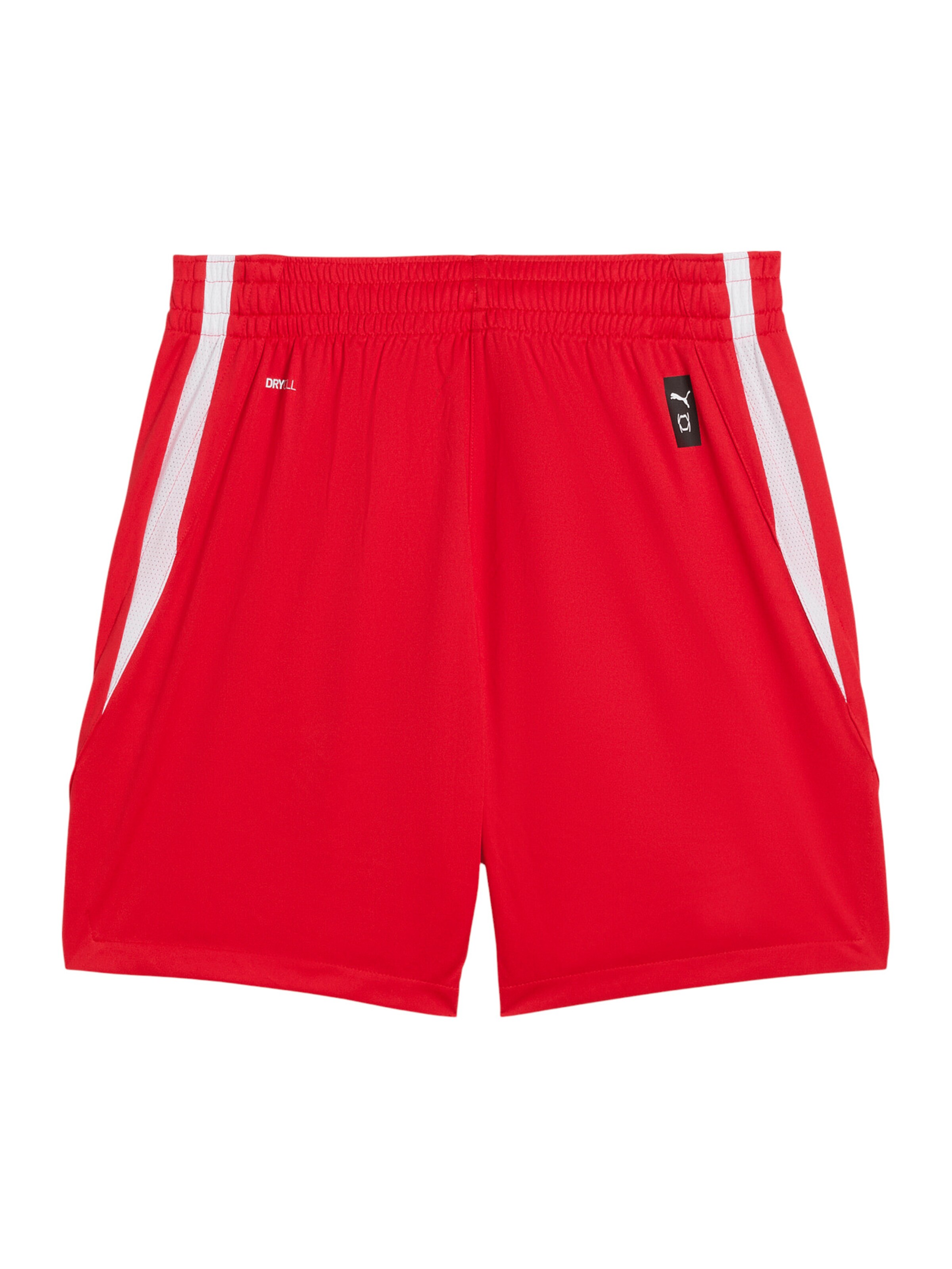 PUMA Regular Workout Pants 'TeamJaws  Starter' in Red
