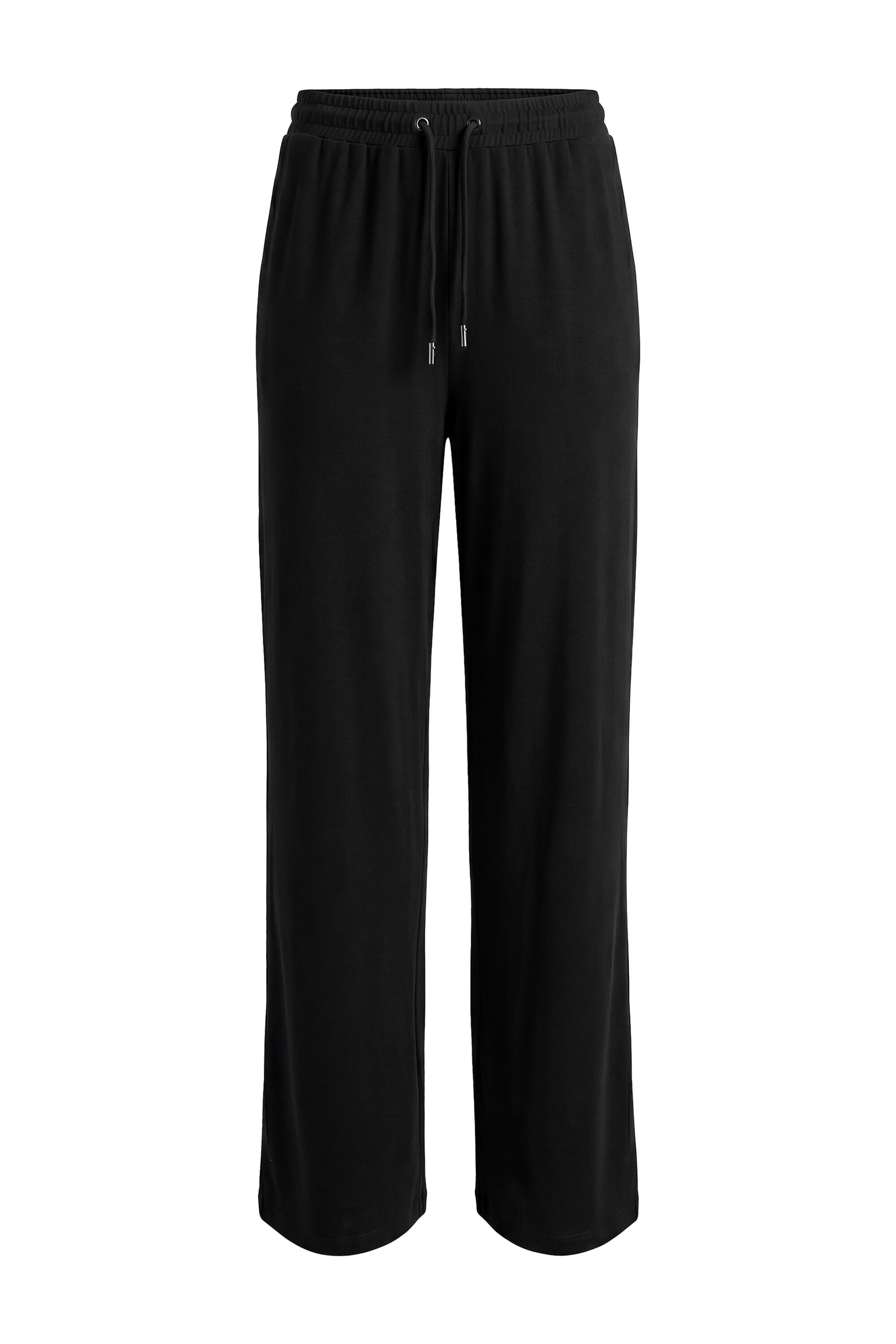 Angel of Style Baggy Trousers in Black: front