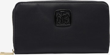 Y Not? Wallet 'Iconic' in Black: front