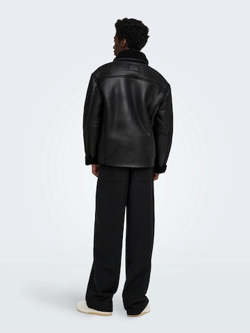 Only & Sons - Chaqueta de entretiempo 'ONSRIKER' en negro