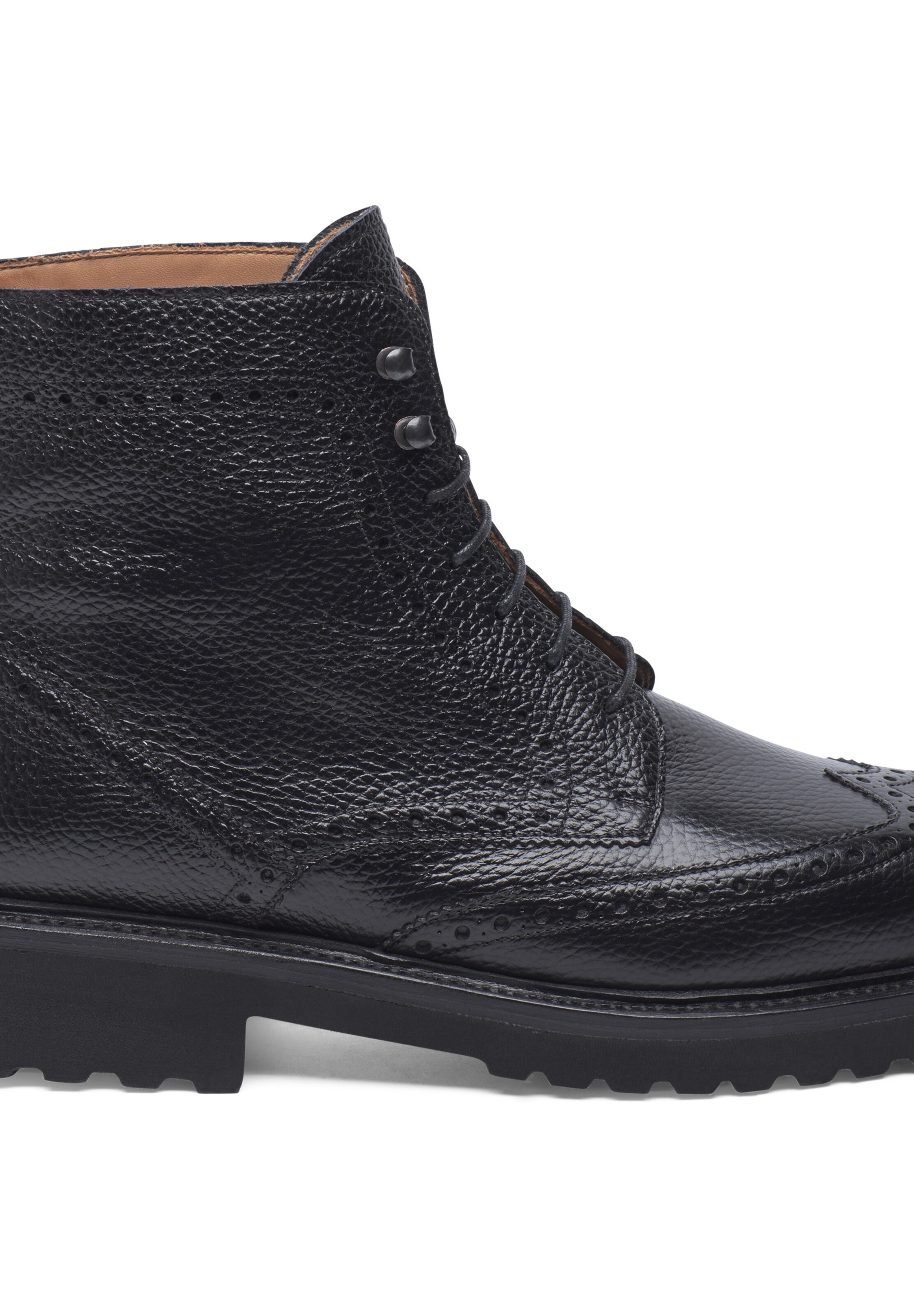 Henry Stevens Boots  ' Winston FBDB6 ' in Schwarz