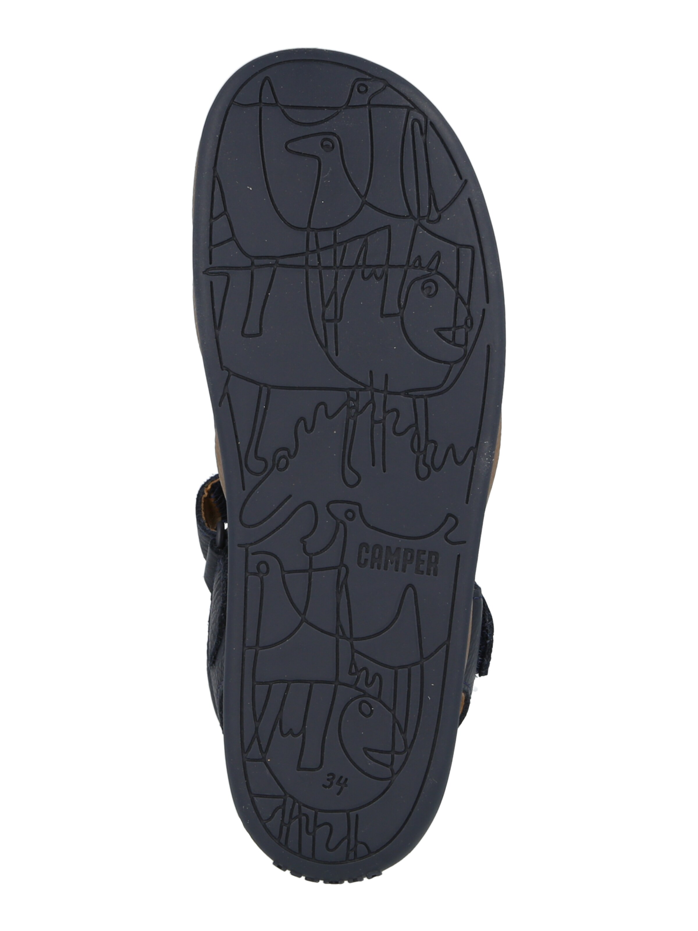 Chaussures ouvertes 'Bicho' CAMPER en bleu