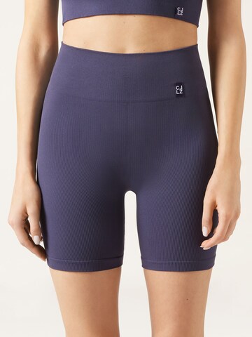 CALZEDONIA Skinny Leggings in Blau: Vorderseite