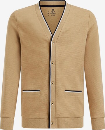 Cardigan WE Fashion en beige : devant