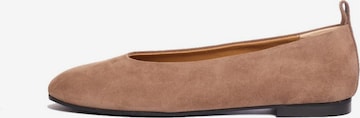 Flarelle - Bailarina 'Morina' en beige: frente