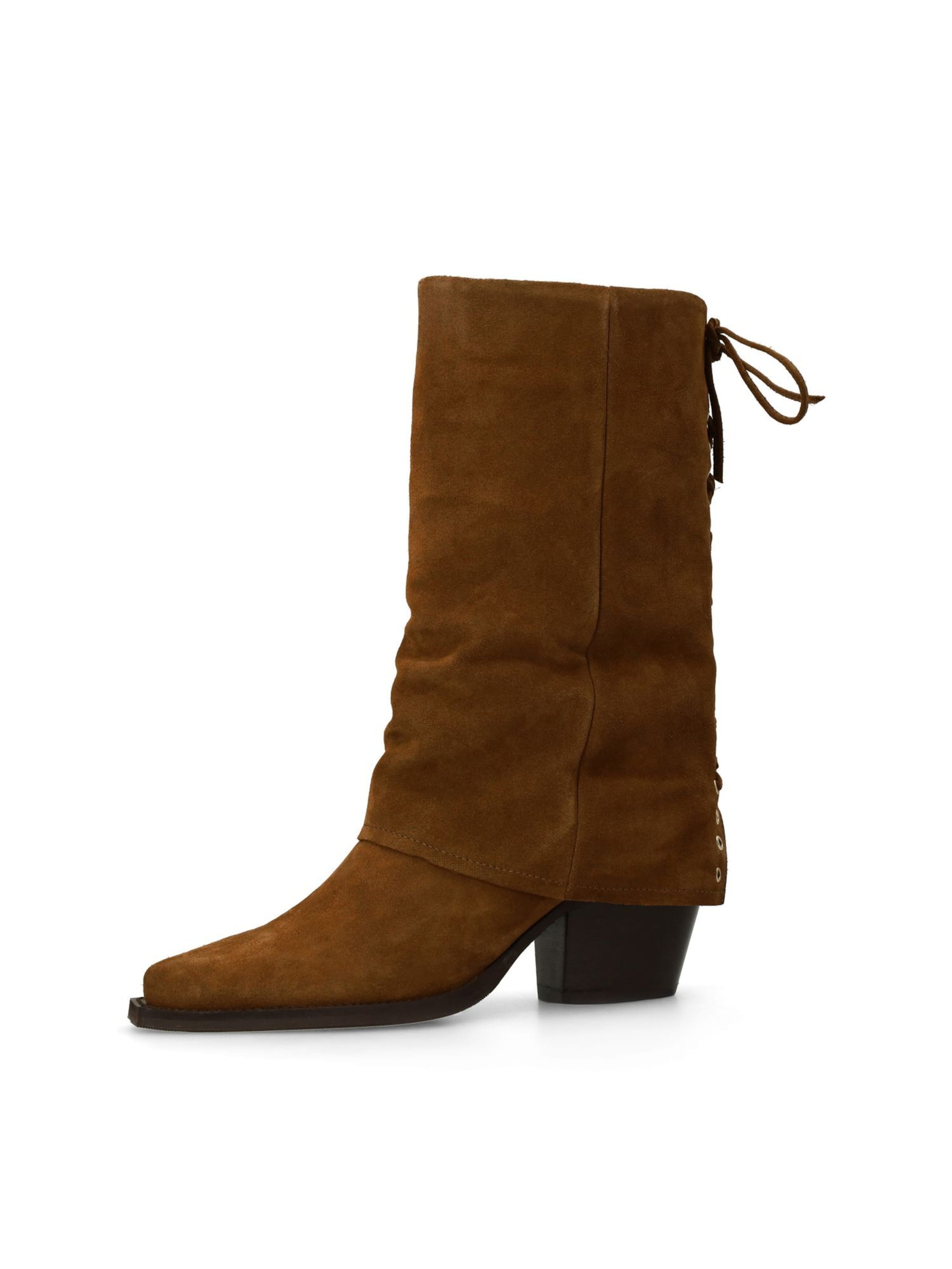 Bottes de cowboy SACHA en marron : devant