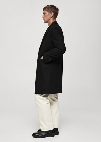 MANGO MAN Between-Seasons Coat 'Barley' in Black