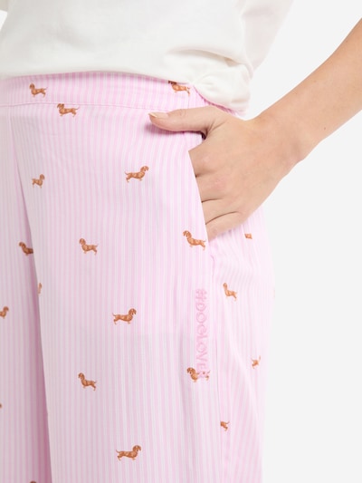ETAM Pajama Pants 'Harmonie' in Brown / Rose / Light pink, Item view