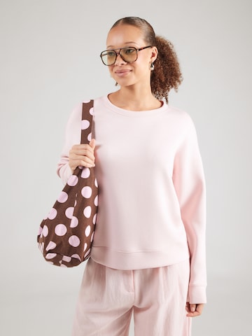 MSCH COPENHAGEN - Sudadera 'Ima' en rosa: frente