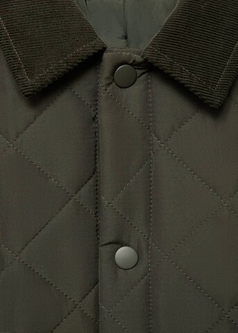 MANGO KIDS Jacke 'Husky' in Grün