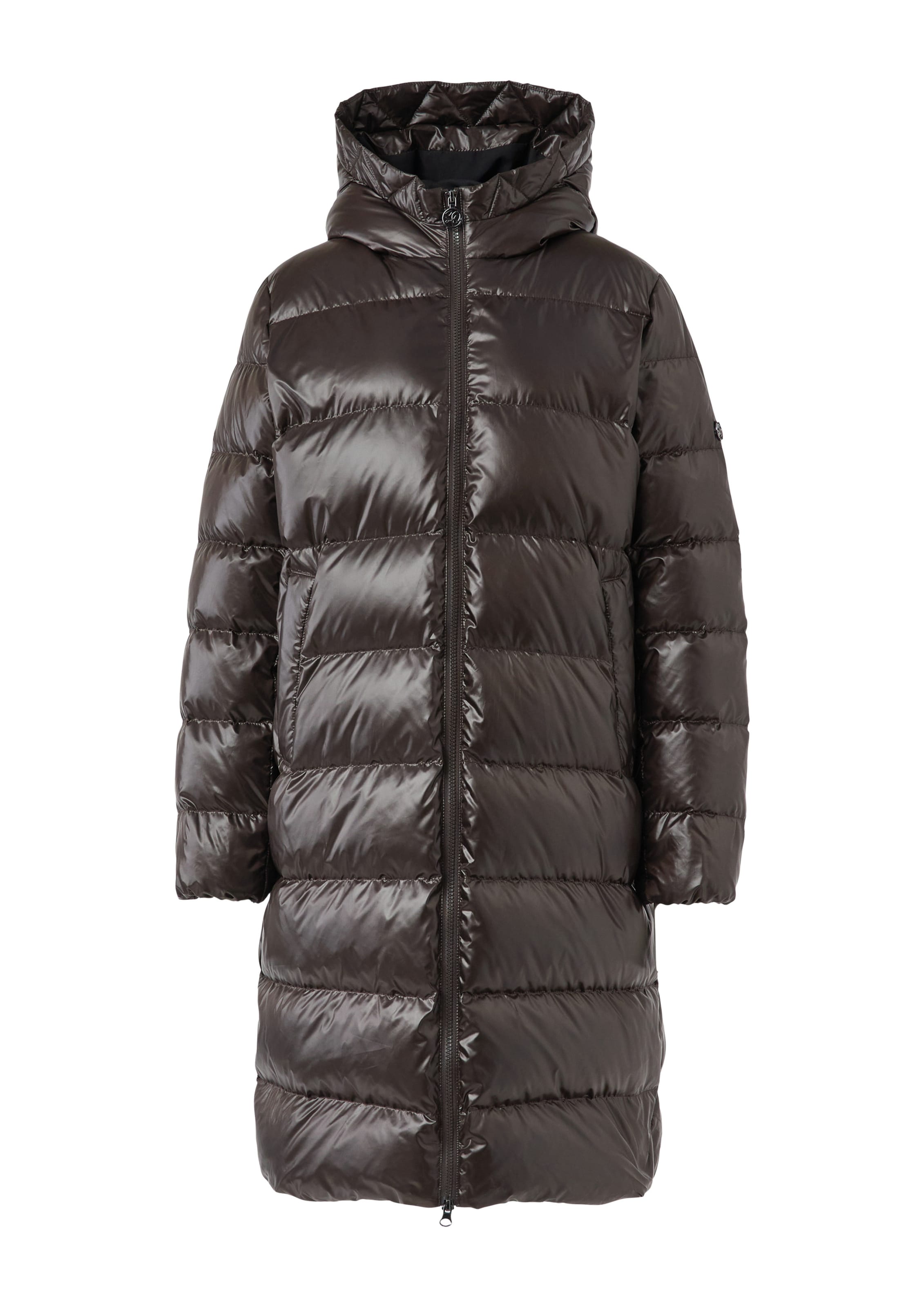 s.Oliver Зимнее пальто в Коричневый: спереди