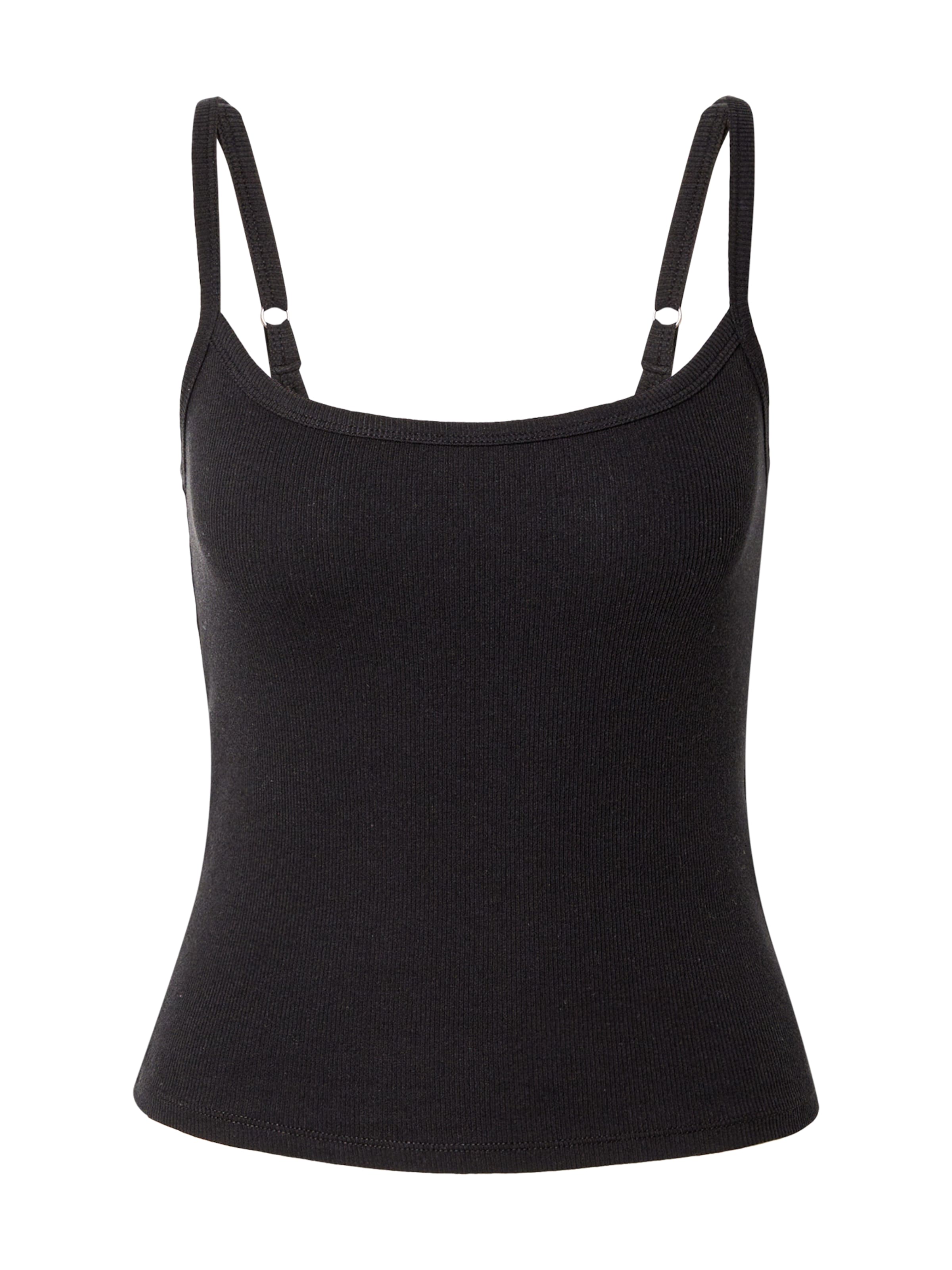 HOLLISTER Топ в Черный: спереди